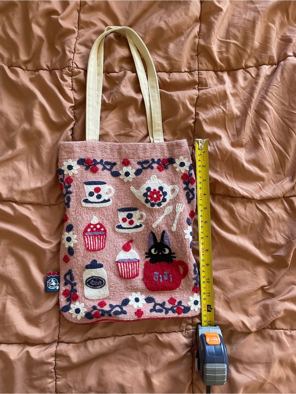 Kiki’s Delivery Service Mini Tote Bag with Embroidery - Picture 5 of 6